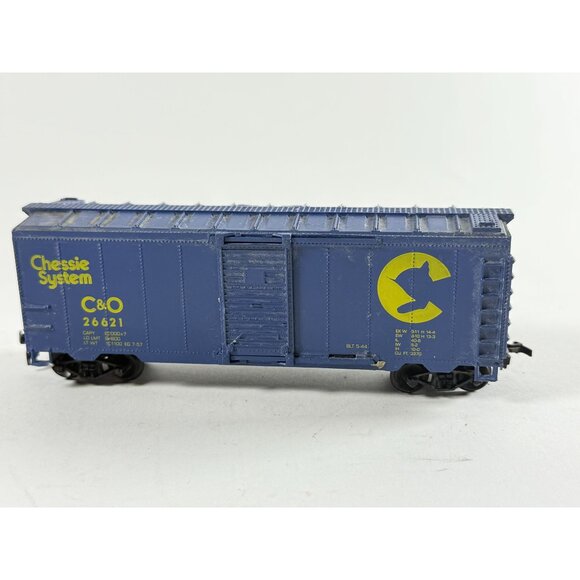 HO Scale Freight Train Cars Vintage Linde Boxcar & Ponderosa Lumber Flatcar - Picture 10 of 15